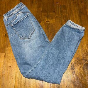 Wax Jean Butt, I Love You women's skinny jeans size 18